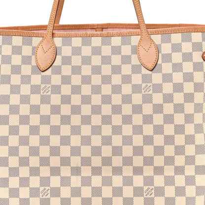 Louis Vuitton Damier Azur Neo Neverfull GM Rose Ballerine 8 of 11