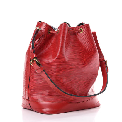 Louis Vuitton Epi Noe Castillan Red 2 of 15