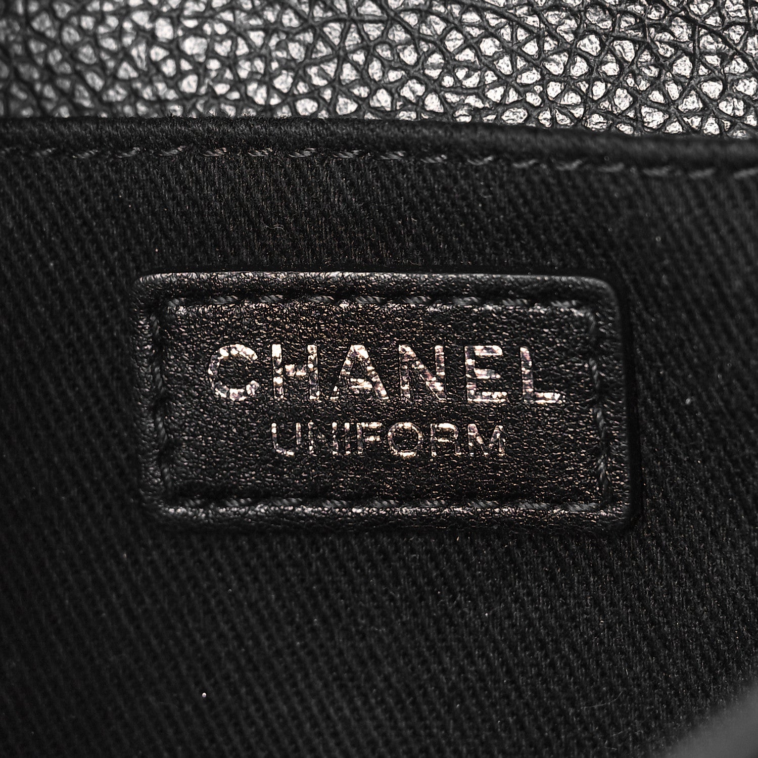 Chanel Grained Calfskin Quilted 2.55 Reissue Flap Belt Bag Clutch Black 6 of 11