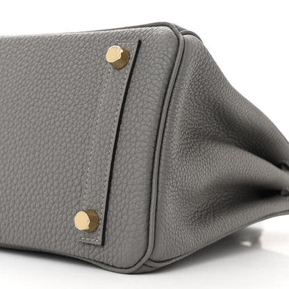 Hermes Togo Birkin 25 Gris Meyer 10 of 11