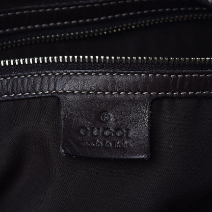 Gucci Monogram Large Wave Hobo Dark Brown 6 of 7