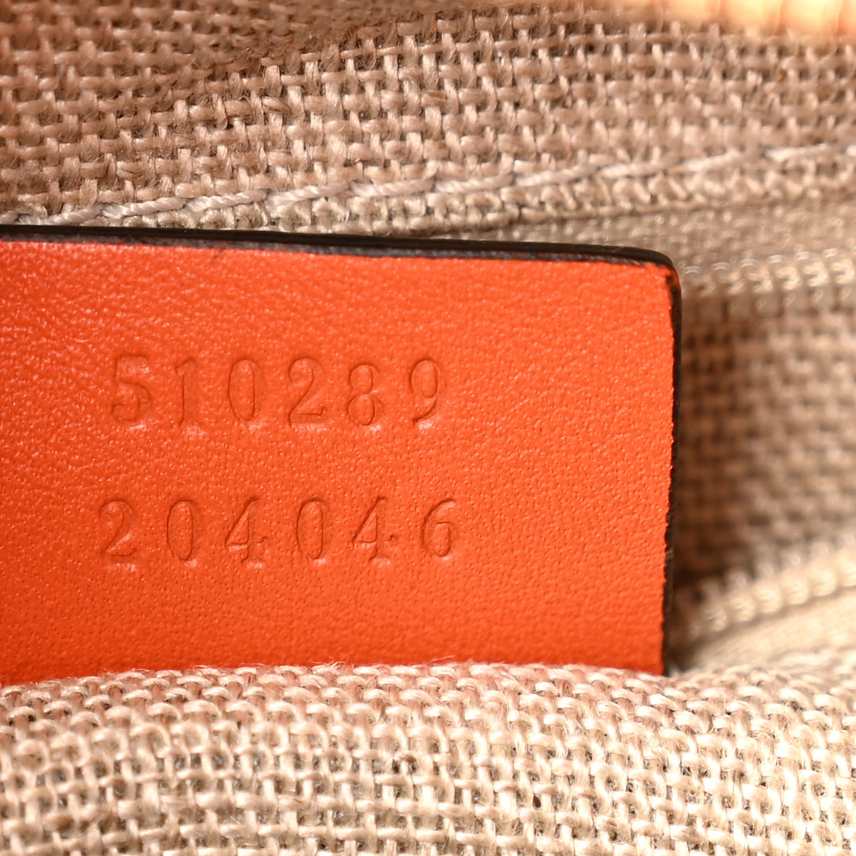 Soft Microguccissima Small Crossbody Bag Sun Orange