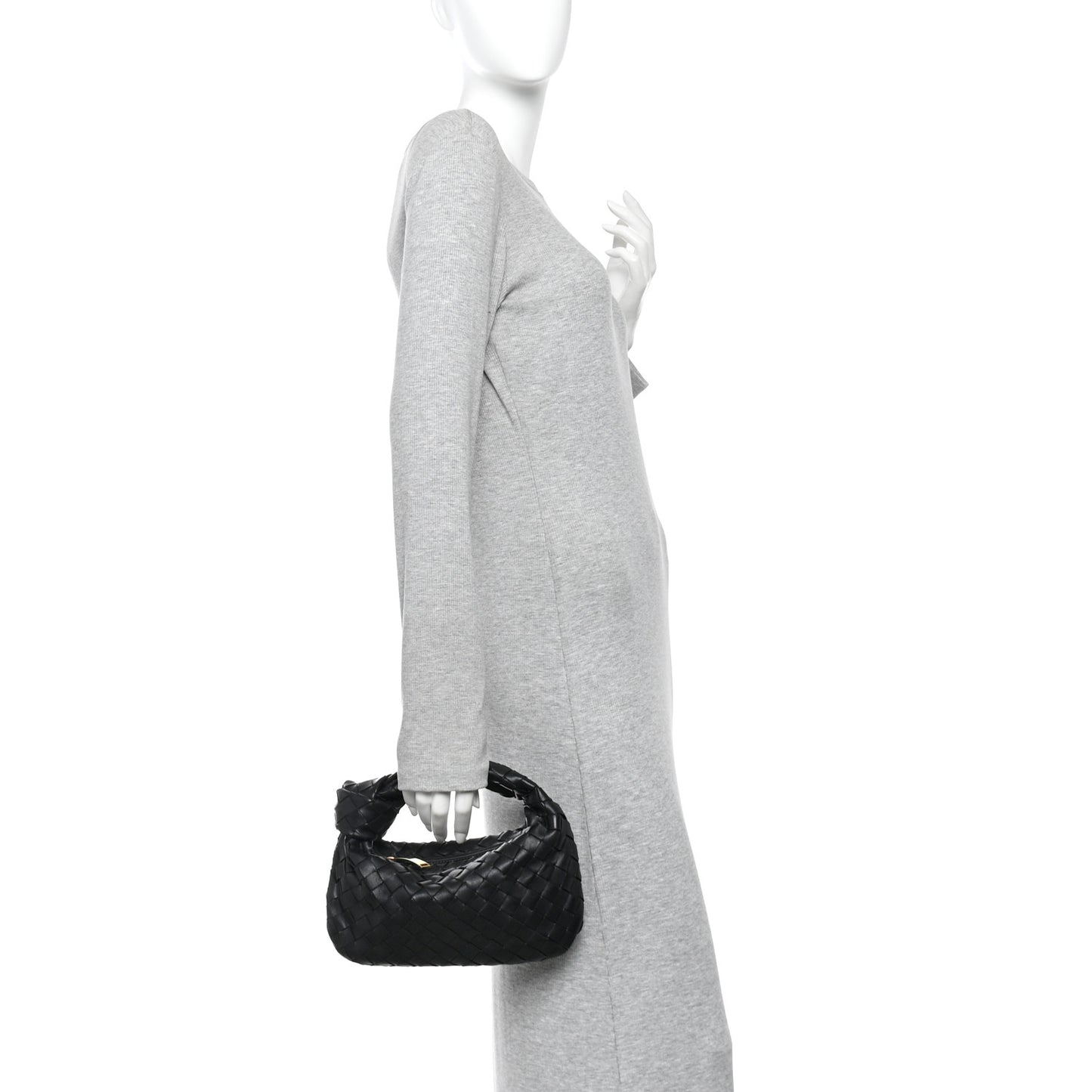 Nappa Intrecciato Mini Jodie Black