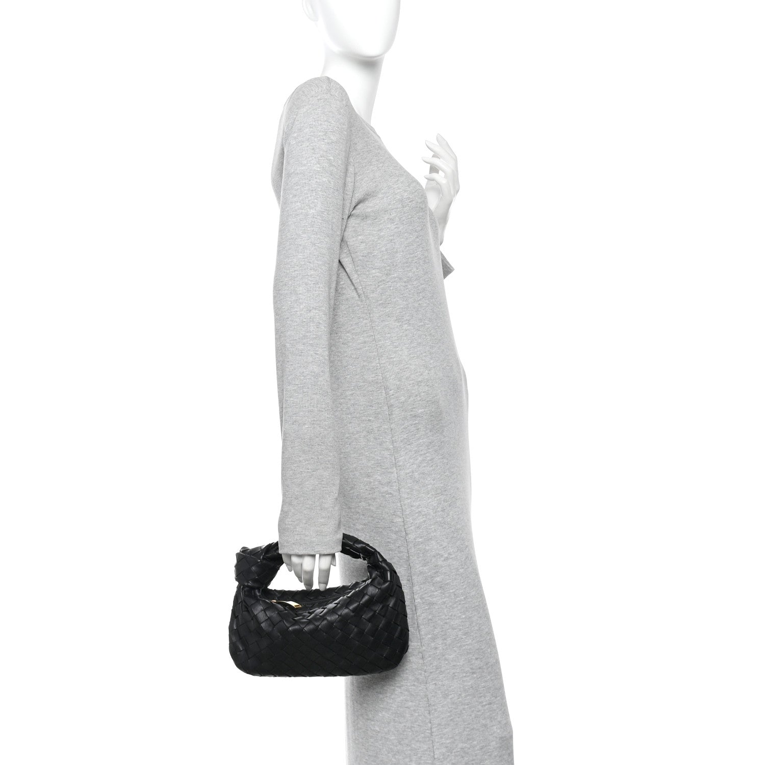 Bottega Veneta Nappa Intrecciato Mini Jodie Black 2 of 10