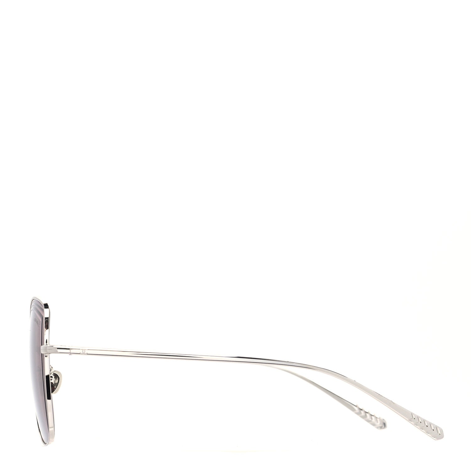 Chanel Metal Butterfly Sunglasses 4253 Silver Pink 3 of 8