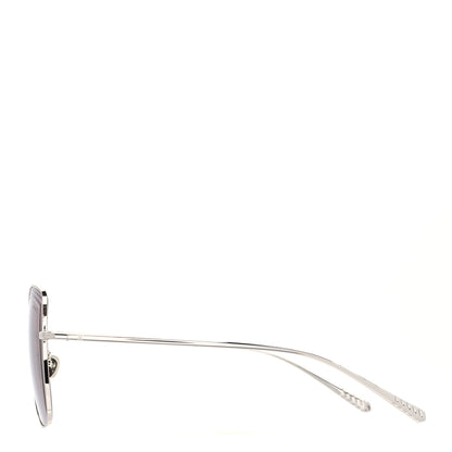 Chanel Metal Butterfly Sunglasses 4253 Silver Pink 3 of 8