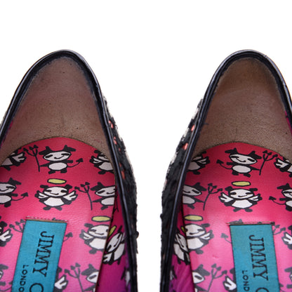Jimmy Choo X ROB PRUITT Lace Anouk Pumps 38 Multicolor 9 of 12