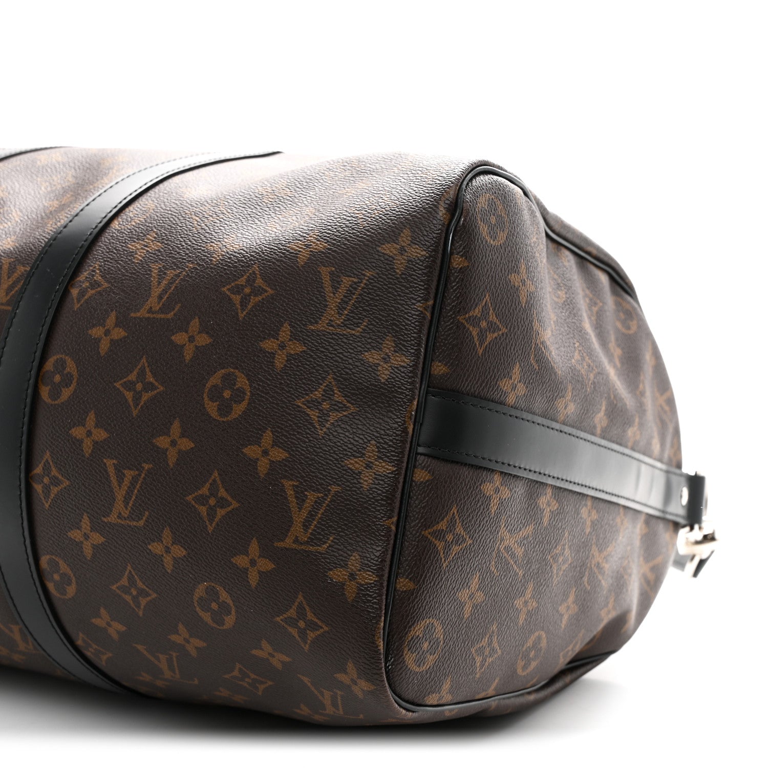 Louis Vuitton Monogram Macassar Keepall Bandouliere 45 8 of 8