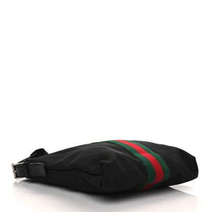 Gucci Techno Canvas Web Messenger Bag Black 4 of 10