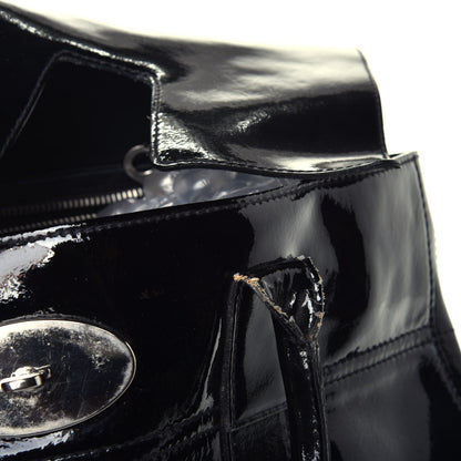 Mulberry Patent Bayswater Black 9 of 10