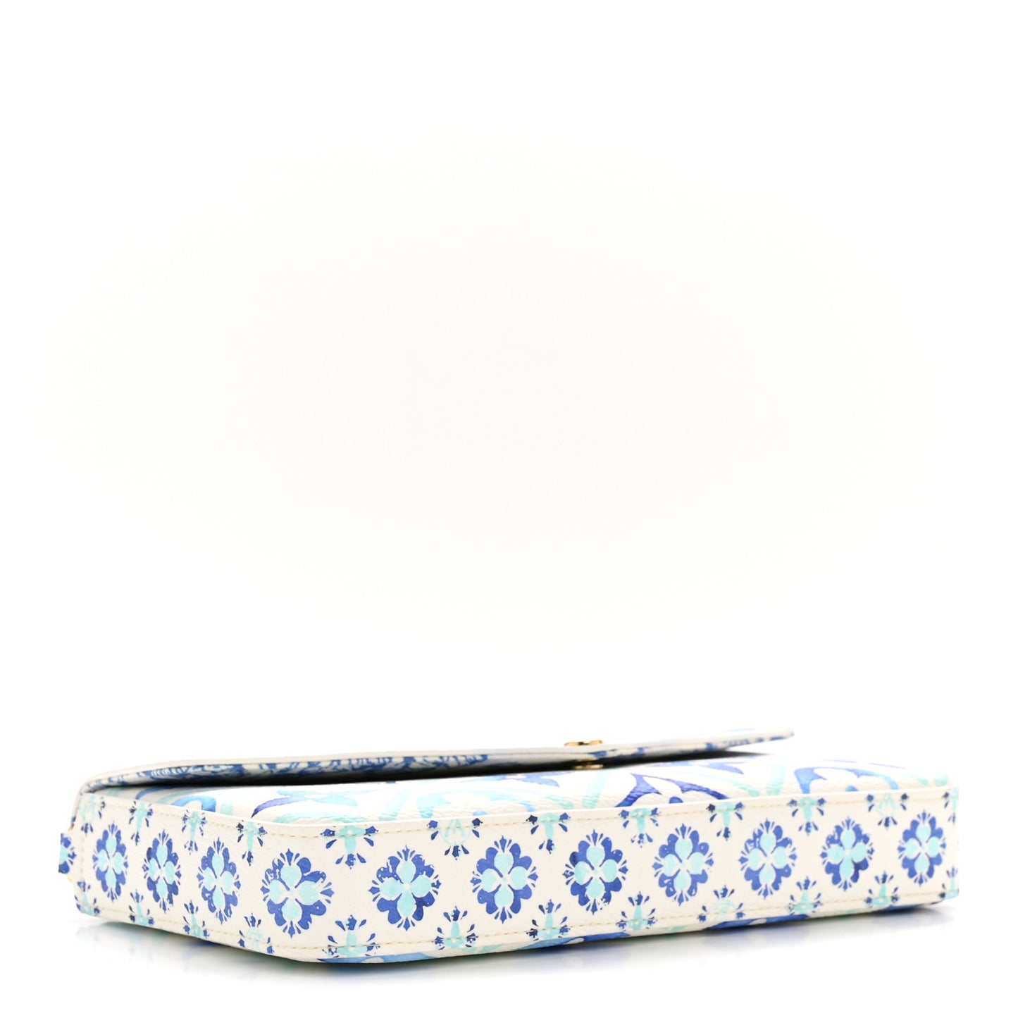 Monogram Giant By The Pool 2.0 Felicie Pochette Chain Wallet Lagoon Blue