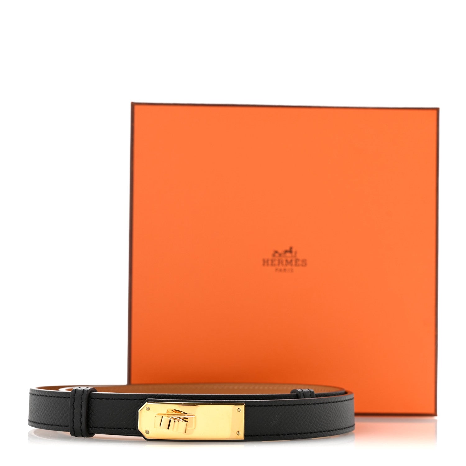 Hermes Epsom Kelly Belt Black 6 of 6