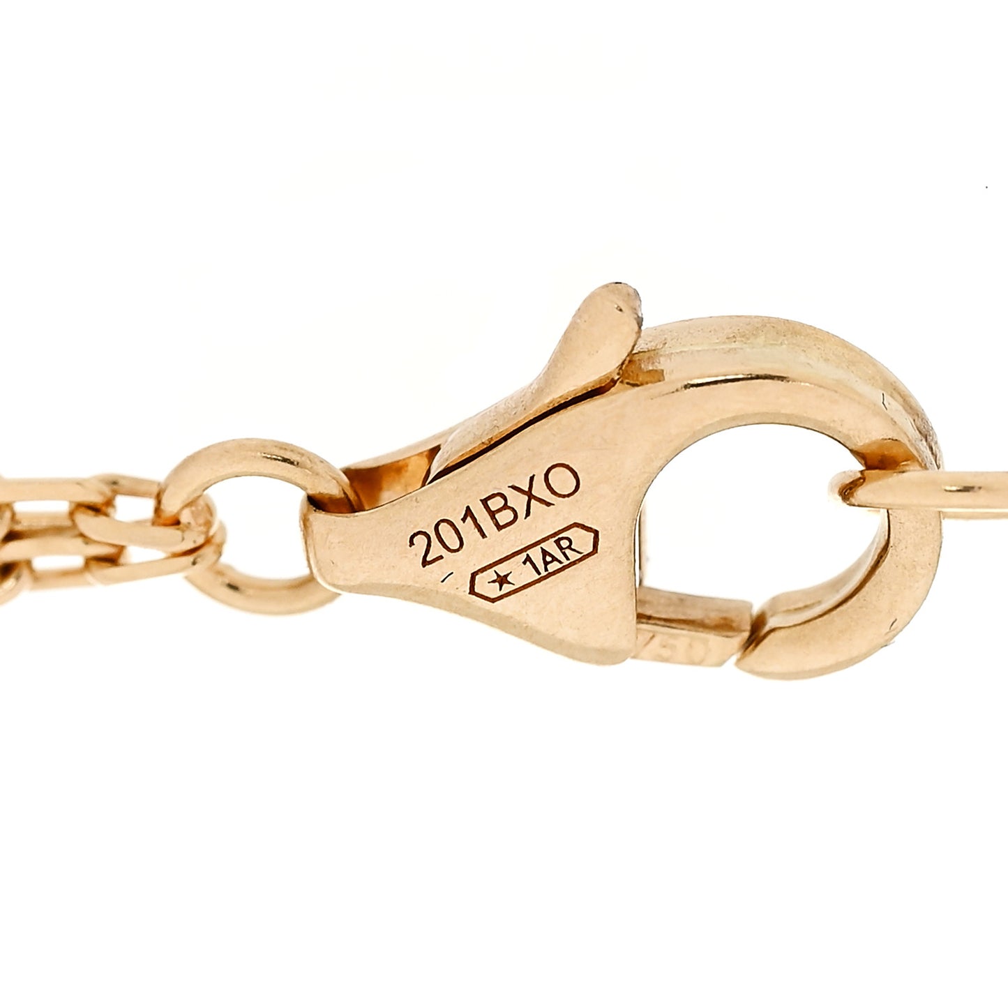 18K Yellow Gold Diamond Love Bracelet