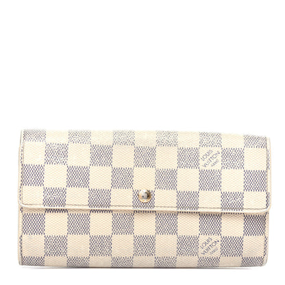 Louis Vuitton Damier Azur Sarah Wallet 1 of 10