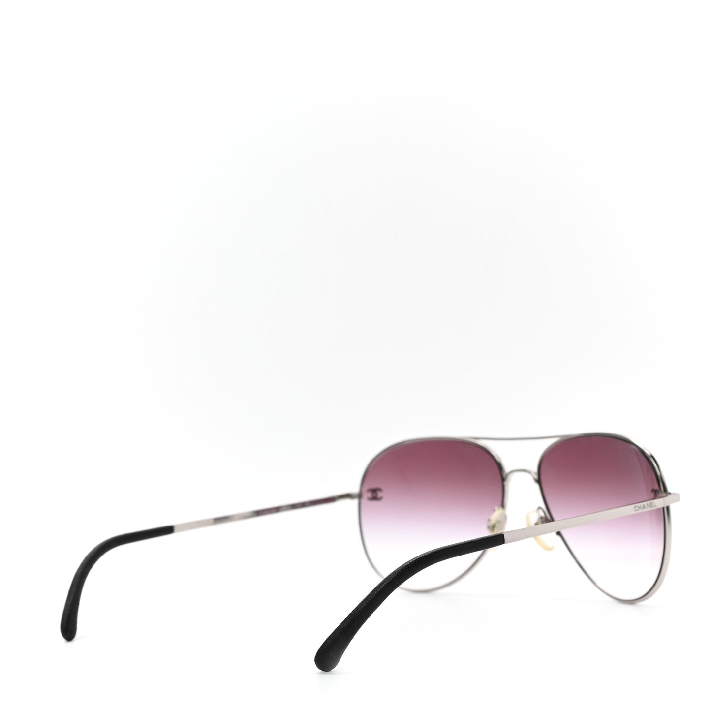 Metal Aviator CC Sunglasses 4189-T-Q Pink