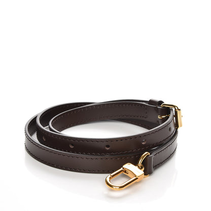 Louis Vuitton Calfskin 16mm Adjustable Shoulder Strap Brown 4 of 6