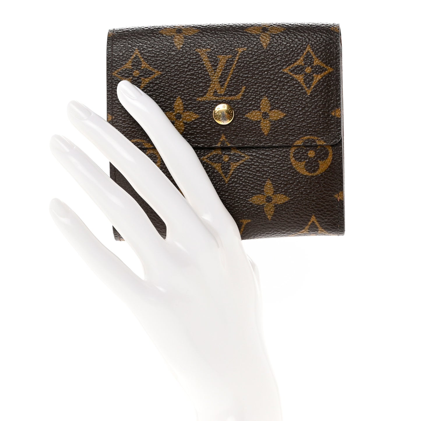 Monogram Porte-Monnaie Billets Cartes Credit Wallet