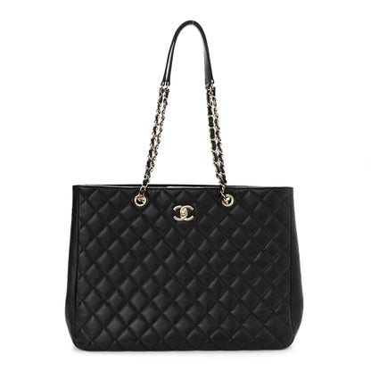 Chanel Caviar Quilted Large Shopping Tote Black 1 of 13