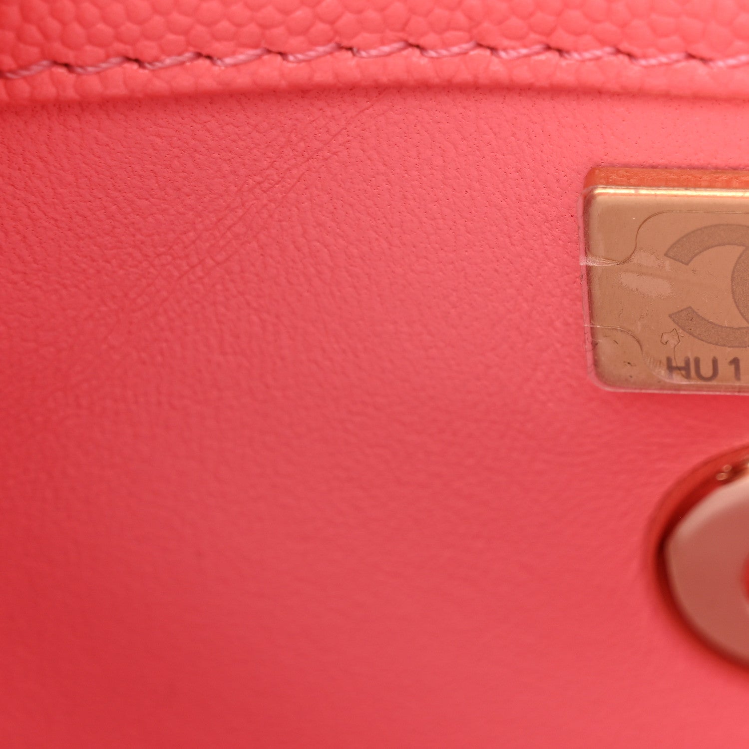 Chanel Caviar Quilted Mini Coco Handle Flap Pink 7 of 11