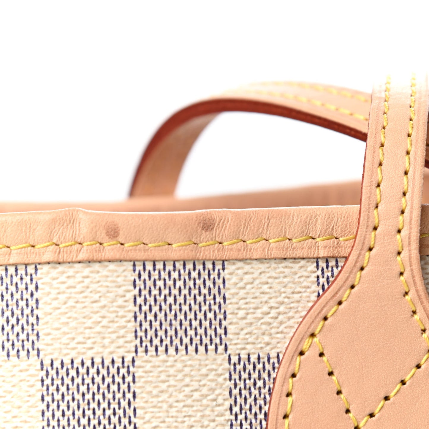 Damier Azur Neo Neverfull MM Rose Ballerine