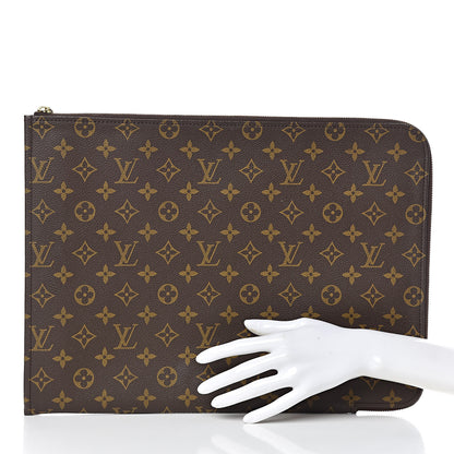 Louis Vuitton Monogram Poche Documents Portfolio Case 39 2 of 6