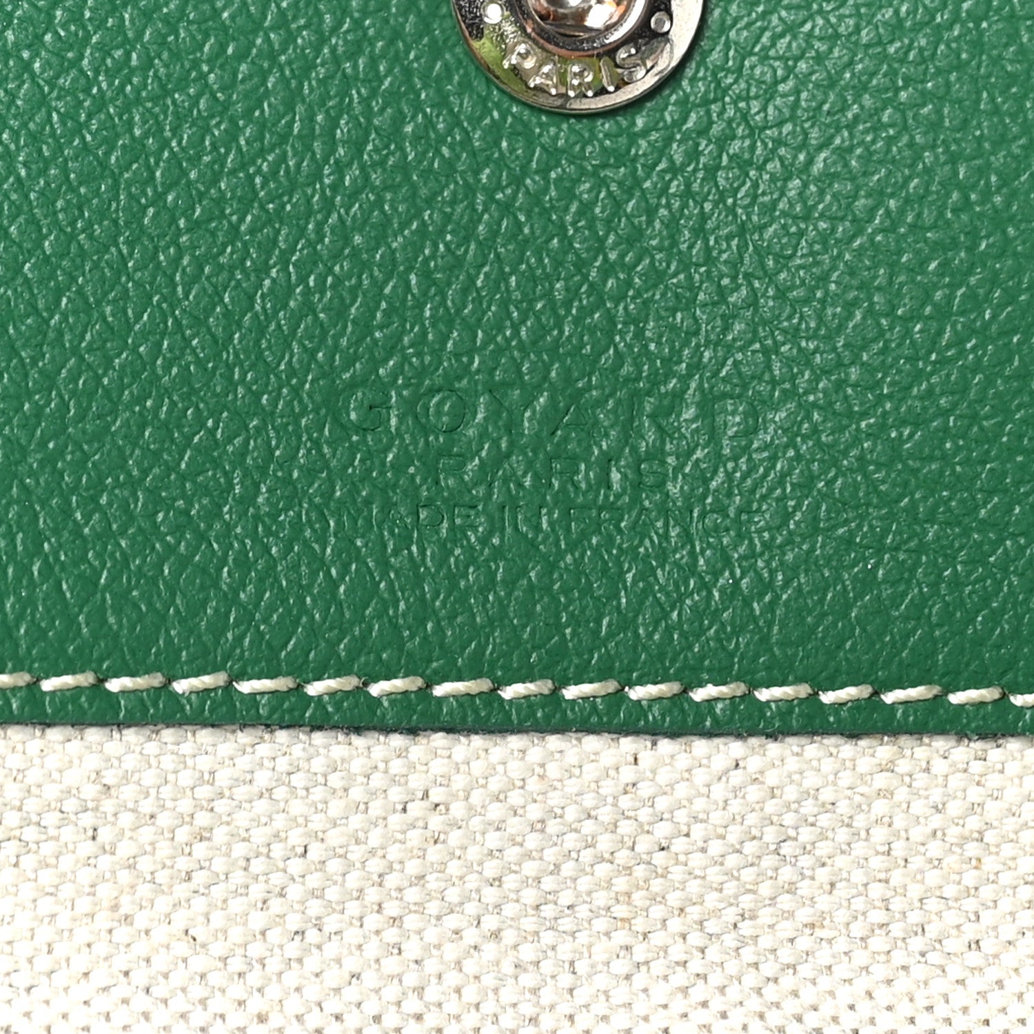 Goyard Goyardine Saint Louis PM Green 7 of 11