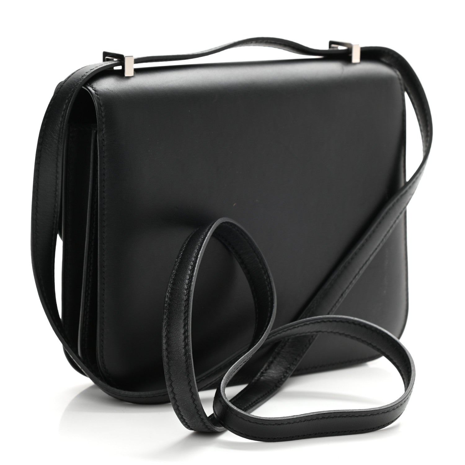 Hermes Veau Monsieur Lizard Constance 18 Black Ombre 3 of 13