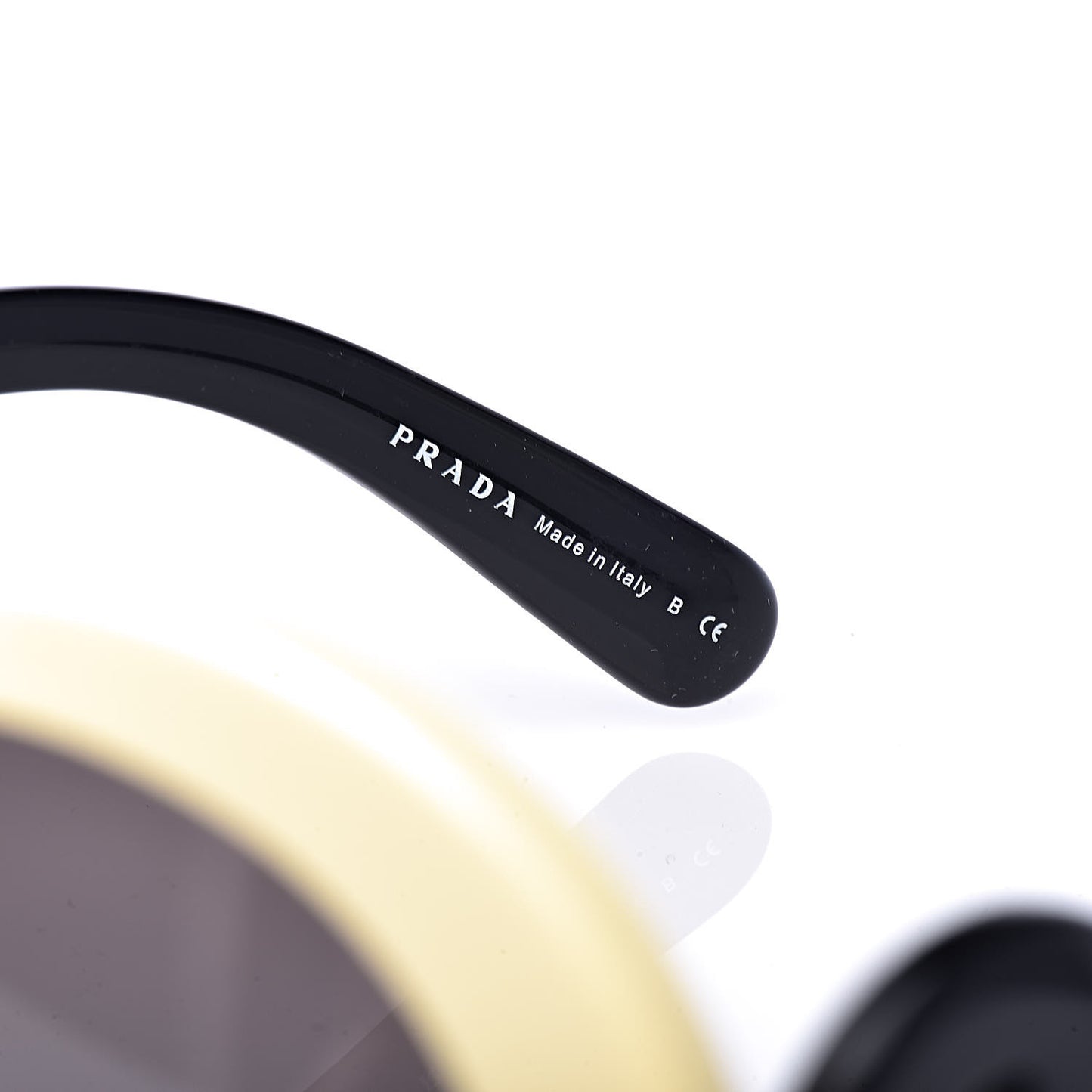 Baroque SPR 27N Round Sunglasses Ivory