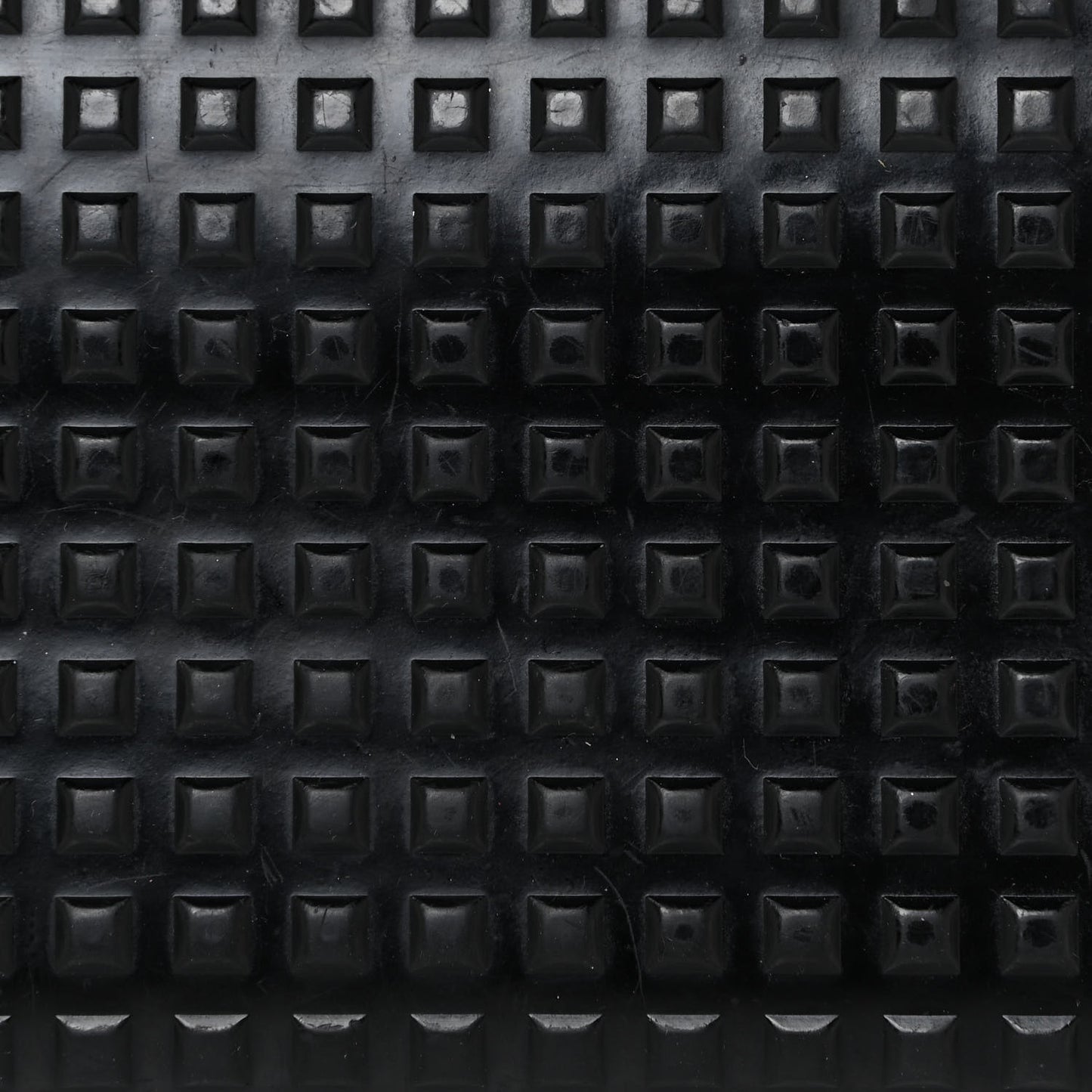 Calfskin Grid Embossed Zip Around Wallet Black