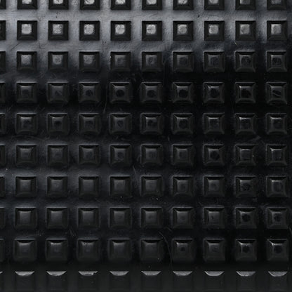 Balenciaga Calfskin Grid Embossed Zip Around Wallet Black 9 of 18