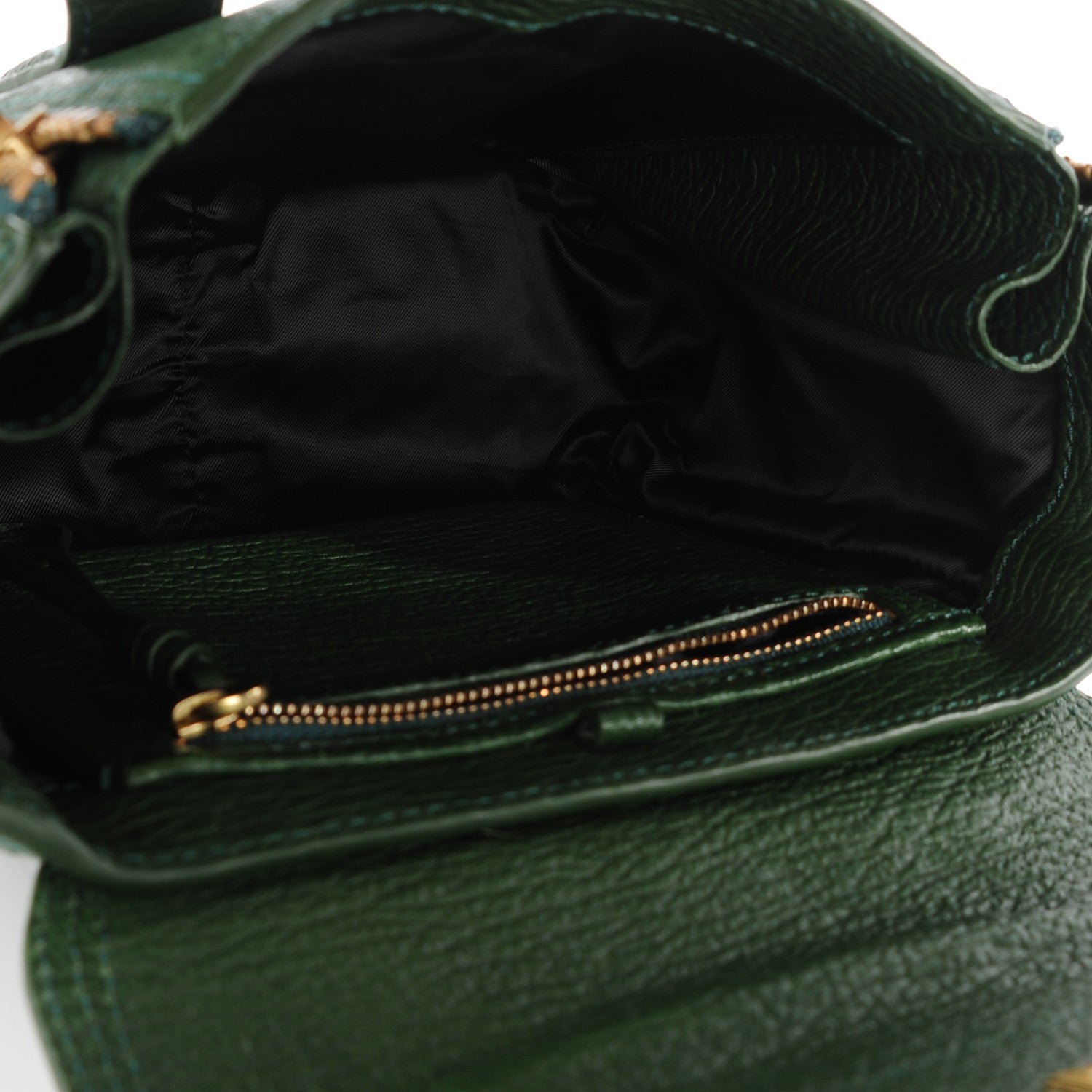 3.1 Phillip Lim 3.1 Textured Calfskin Mini Pashli Satchel Jade 7 of 8