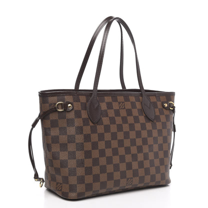 Louis Vuitton Damier Ebene Neverfull PM 3 of 12