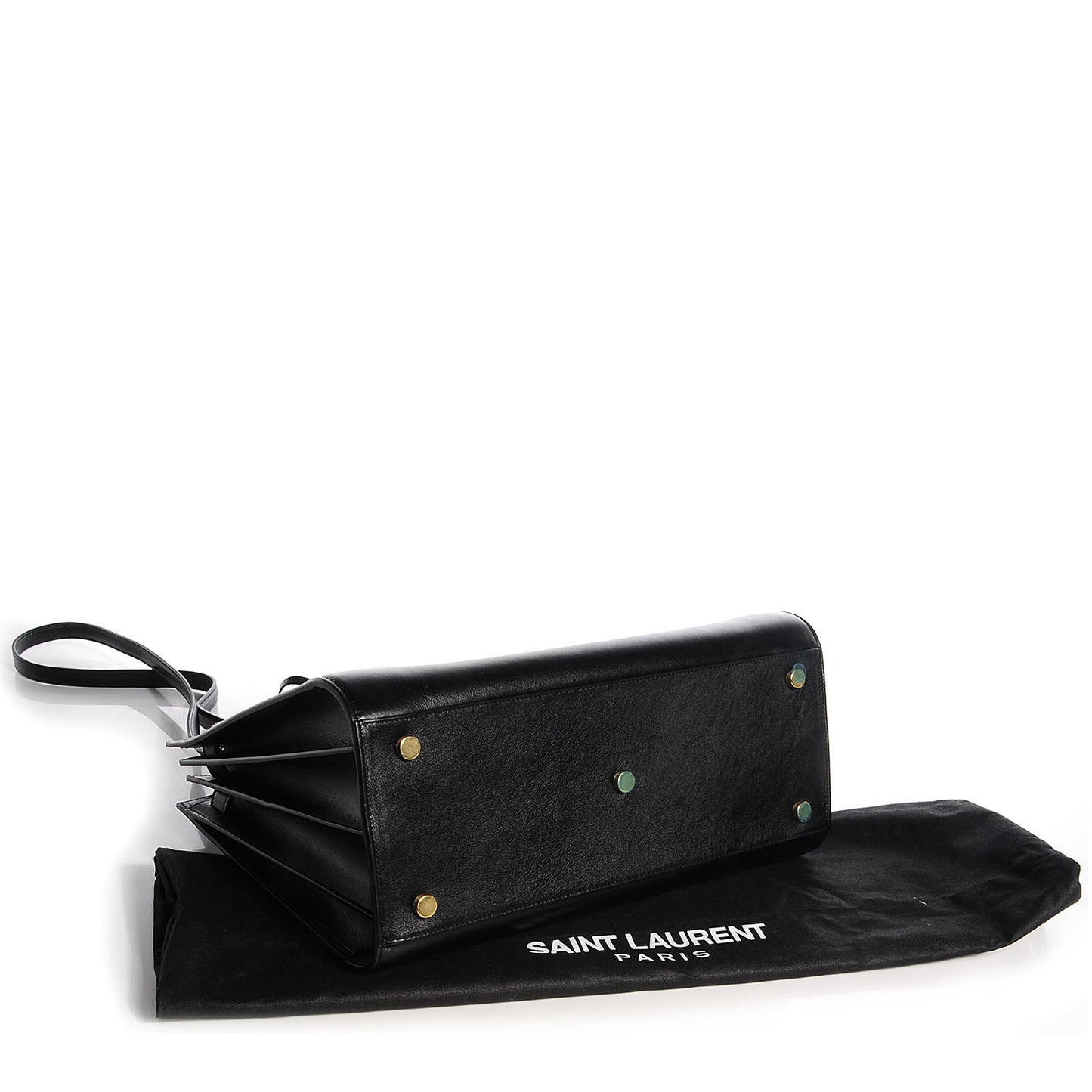 Calfskin Small Sac De Jour Black