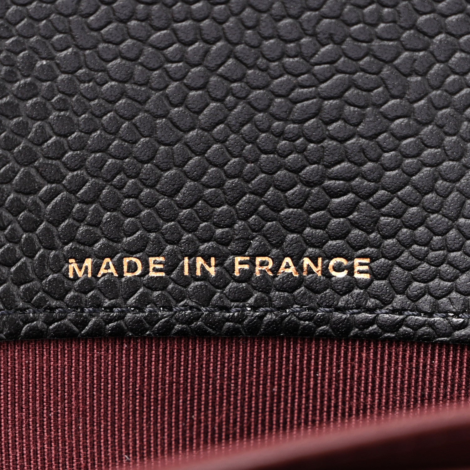 Chanel Caviar Quilted Large Gusset Flap Wallet Black 8 of 11