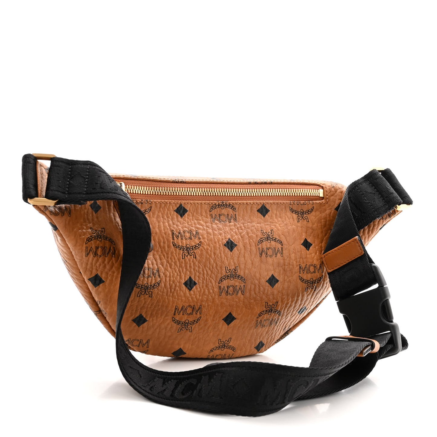 Visetos Small Fusten Belt Bag Cognac