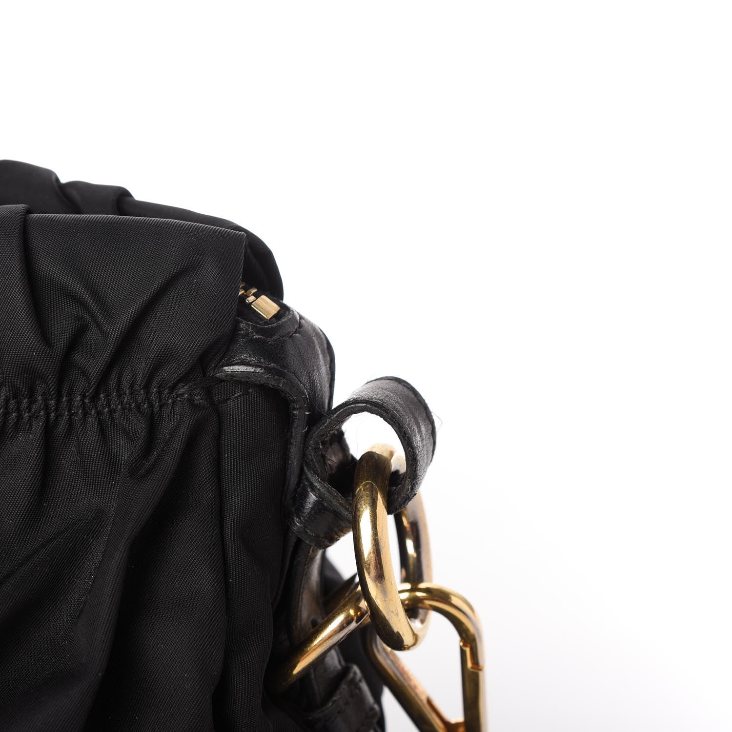 Prada Tessuto Nylon Gaufre Shopping Satchel Black 14 of 20