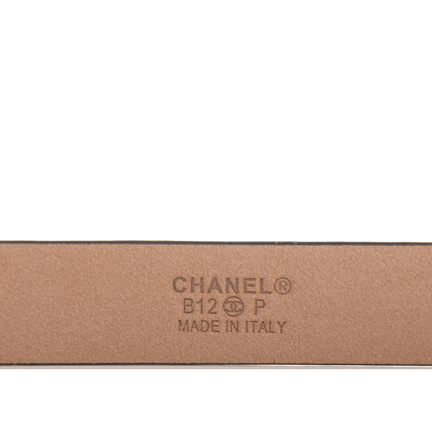 Chanel Caviar CC Logo Skinny Belt 75 30 Black 4 of 8