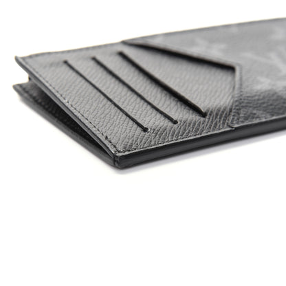 Louis Vuitton Monogram Eclipse Taiga Coin Card Holder 6 of 13