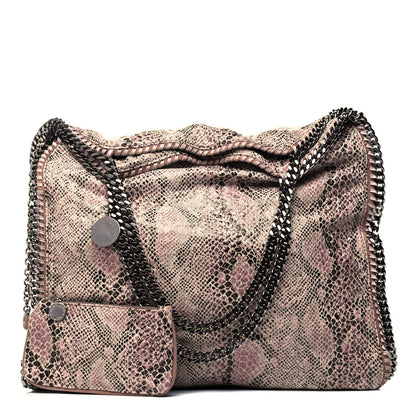 Stella McCartney Eco Python Large Falabella Tote Camel 1 of 9