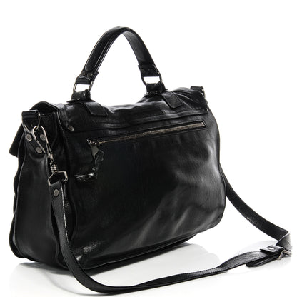 Proenza Schouler Lambskin PS1 Medium Satchel Black 3 of 8