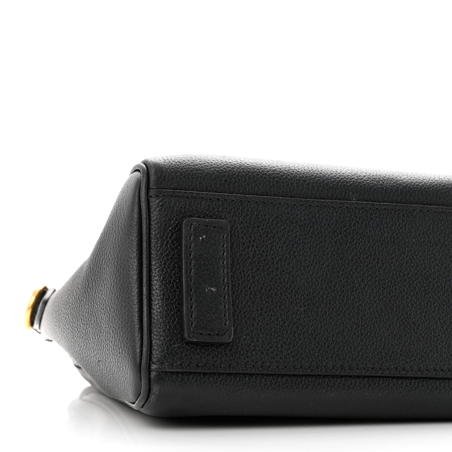 Versace Grained Calfskin Small La Medusa Top Handle Bag Black 8 of 10