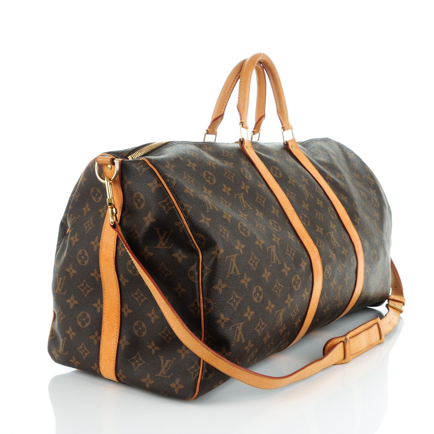 Louis Vuitton Monogram Keepall Bandouliere 55 3 of 12