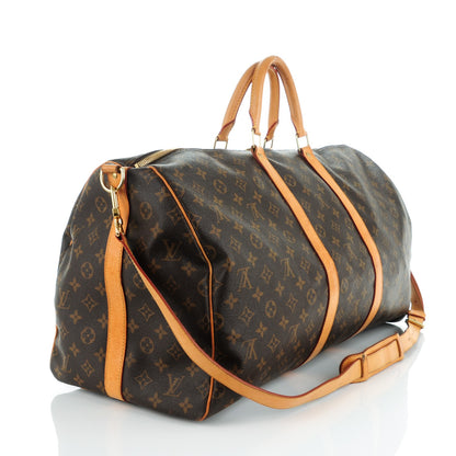 Louis Vuitton Monogram Keepall Bandouliere 55 3 of 12