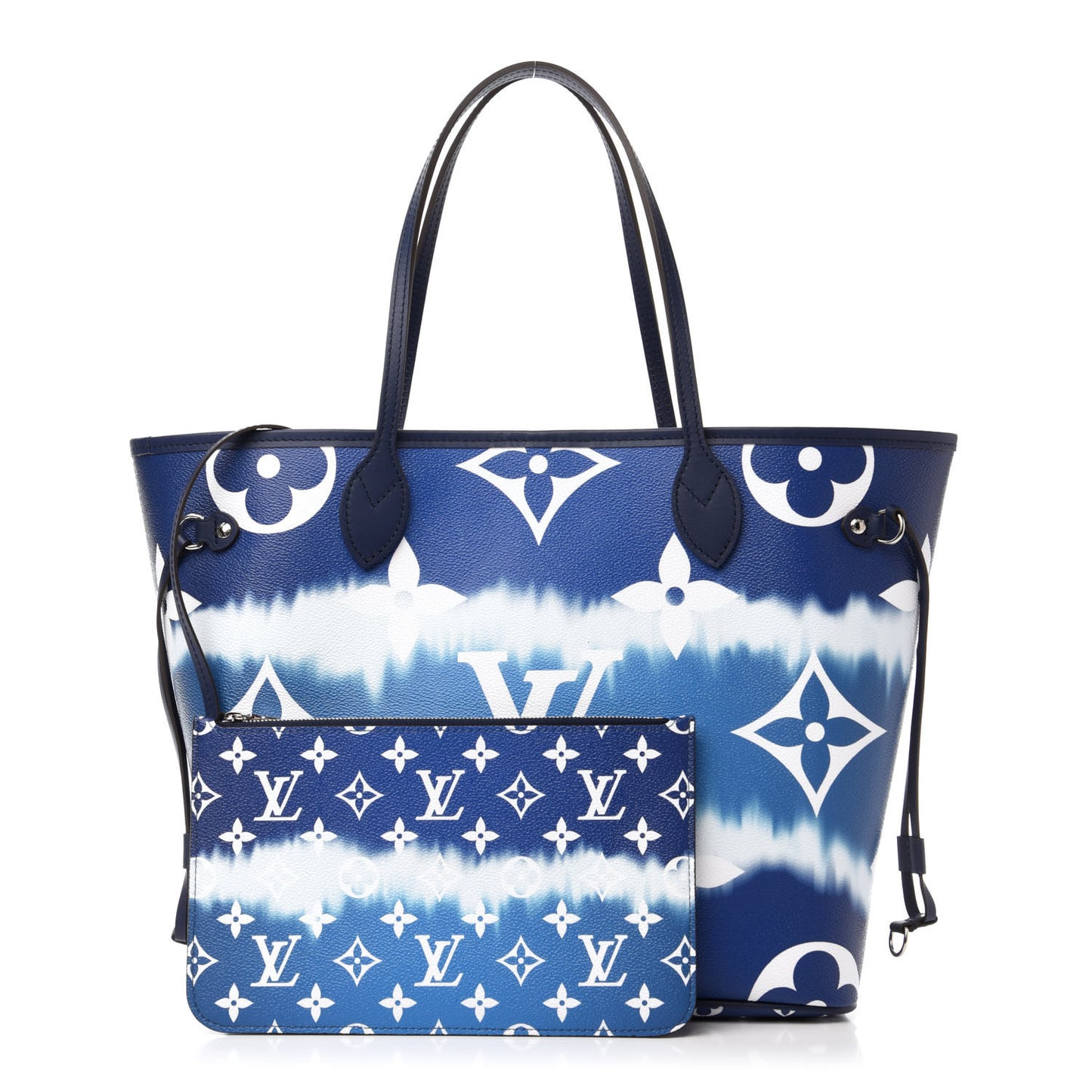 Monogram Escale Neverfull MM Blue