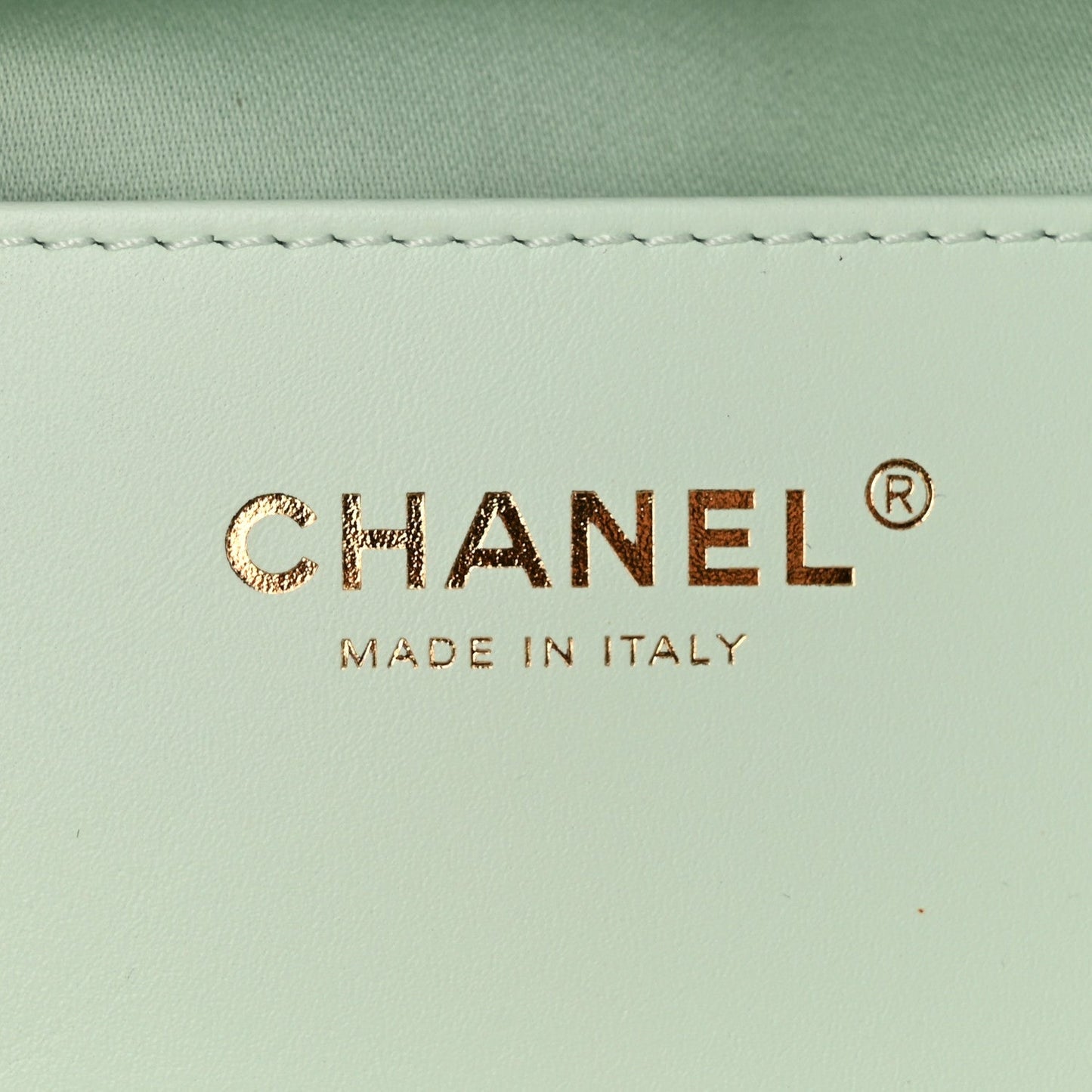 Caviar Quilted Small Chanel 25 Handbag Light Green