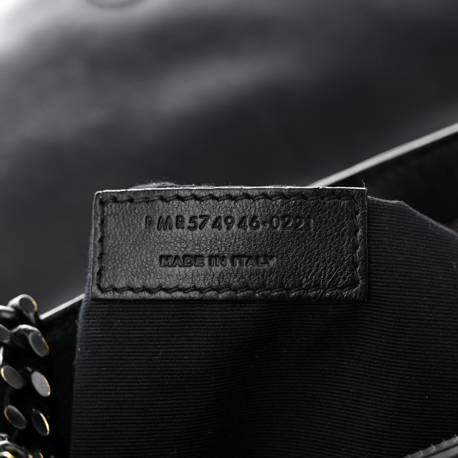 Saint Laurent Calfskin Y Quilted Monogram Monochrome Medium Loulou Chain Satchel Black 7 of 13