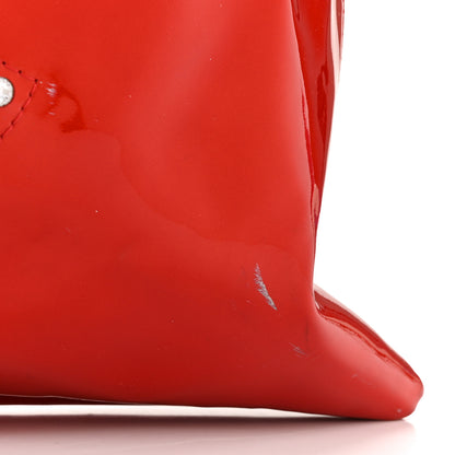 Chanel Patent Crystal Strass Bonbons Tote Red 14 of 16