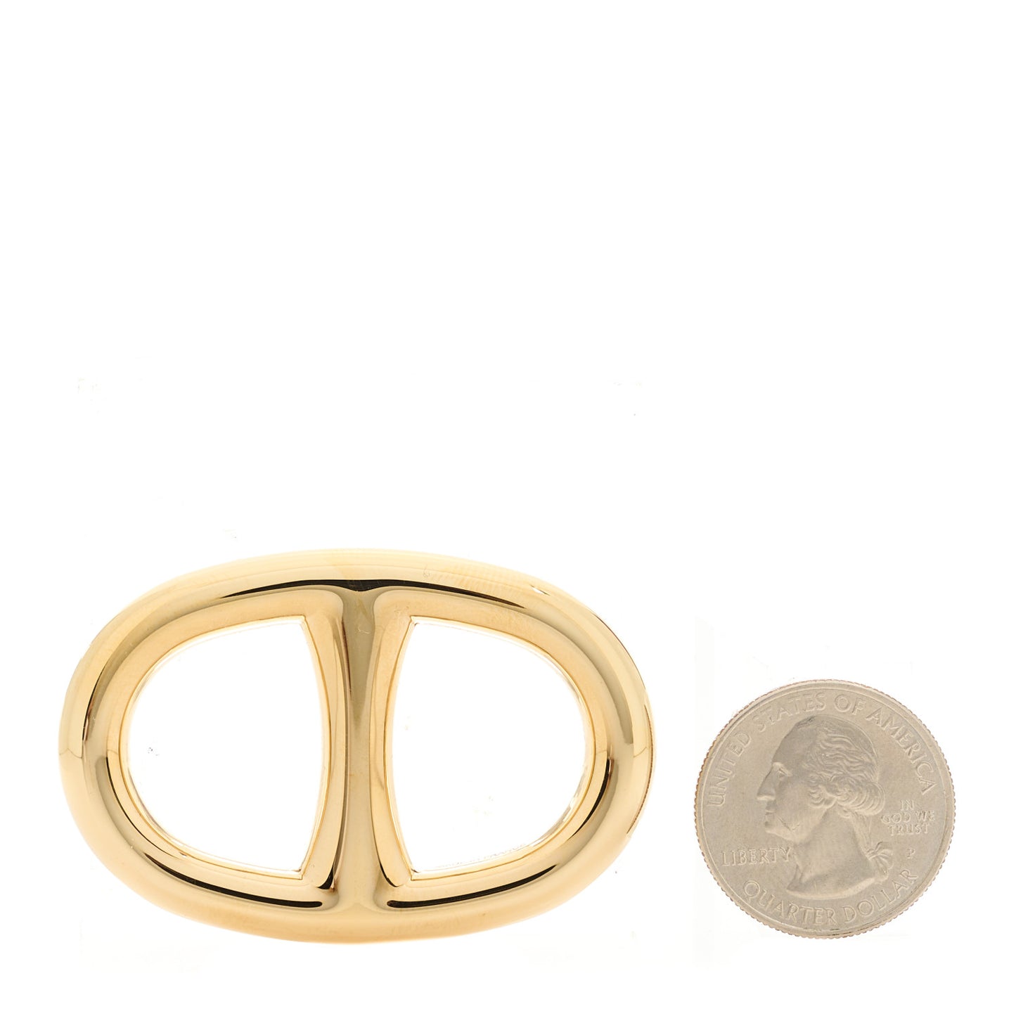 Permabrass Chaine D'ancre Scarf Ring