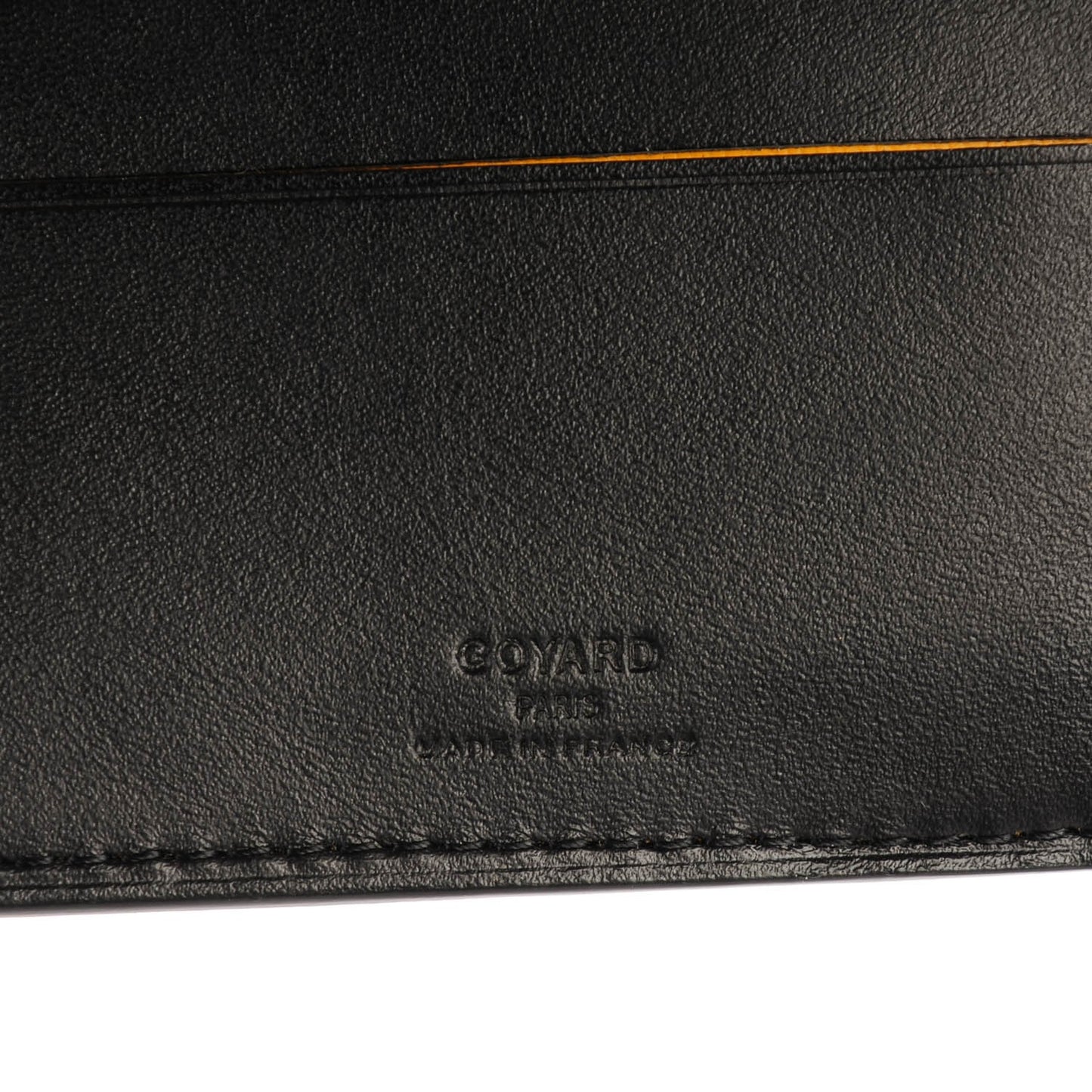 Goyardine Bi-Fold Wallet Black