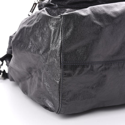 Dolce & Gabbana Calfskin Tote Metallic Silver 6 of 10
